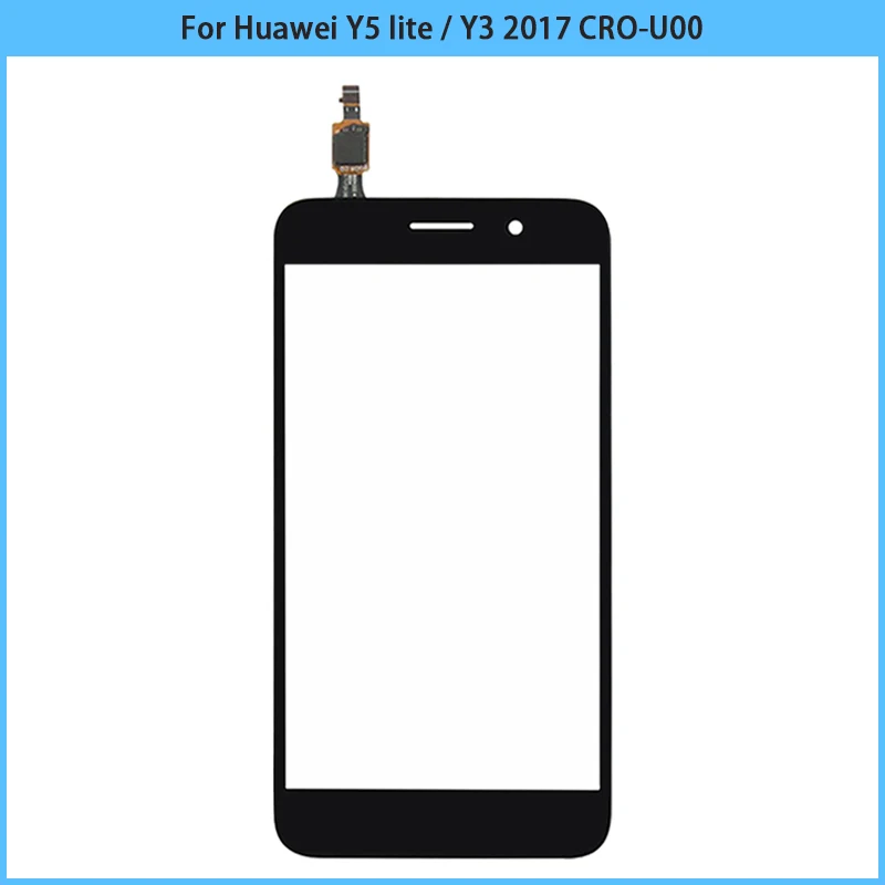 Новый сенсорный экран Y5 Lite для Huawei / Y3 2017 CRO-U00 L02 L22 сенсорная панель дигитайзер