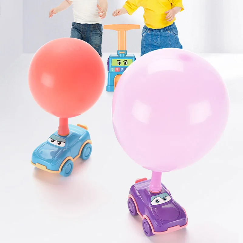 

Air Inertial Power Balloon Cars Toy For Children Balloon Car Toys Puzzle Fun Education Kids Christmas Party Birthday Gift