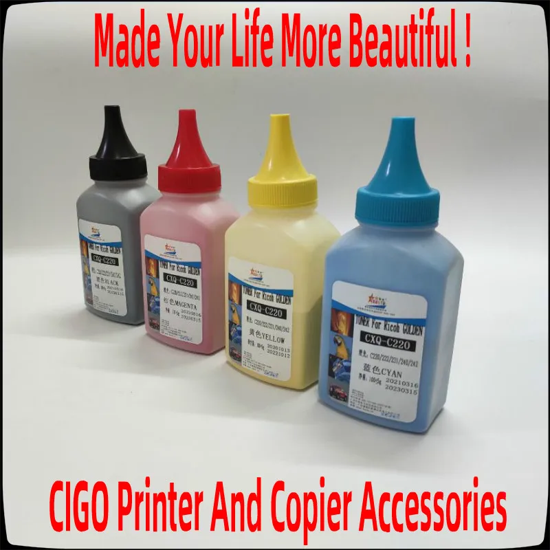 Картридж с тонером для принтера HP Color LaserJet 1500 2500 2550 2820 2840 C9700A C9701A C9702A C9703A|powdered