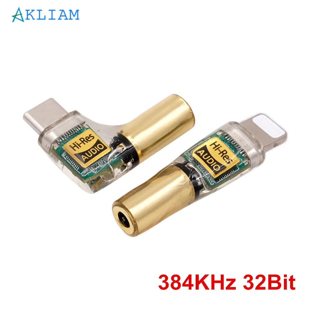 

AkLIAM Type C iOS Headphone Amplifier Sound DAC Phones to 3.5mm/2.5mm/4.4mm Balanced Headset Adapter