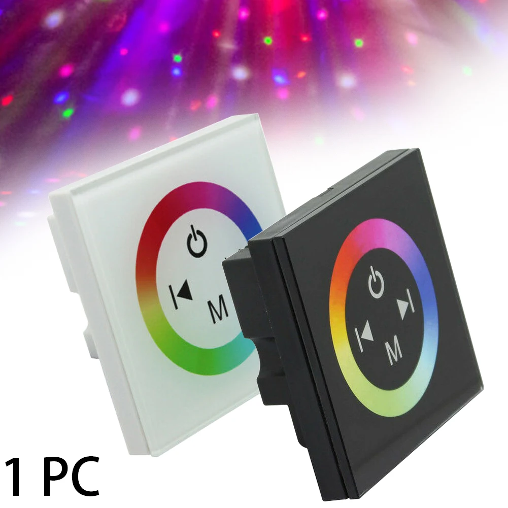 Интеллектуальная многоцветная Сенсорная панель RGB контроллер Регулируемый