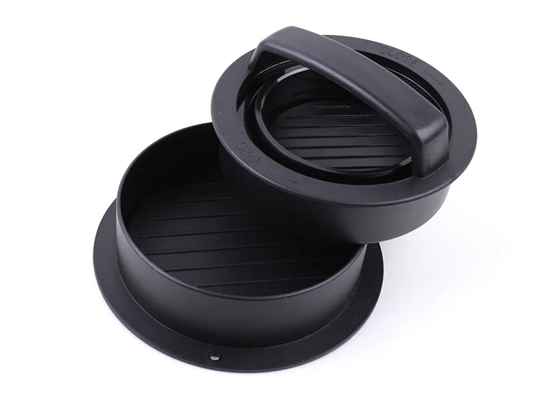 

ABS Hamburger Press Meat Pie Press Stuffed Burger Mold Maker with Baking Paper Liners Patty Pastry Tools BBQ Kitchen Accessories