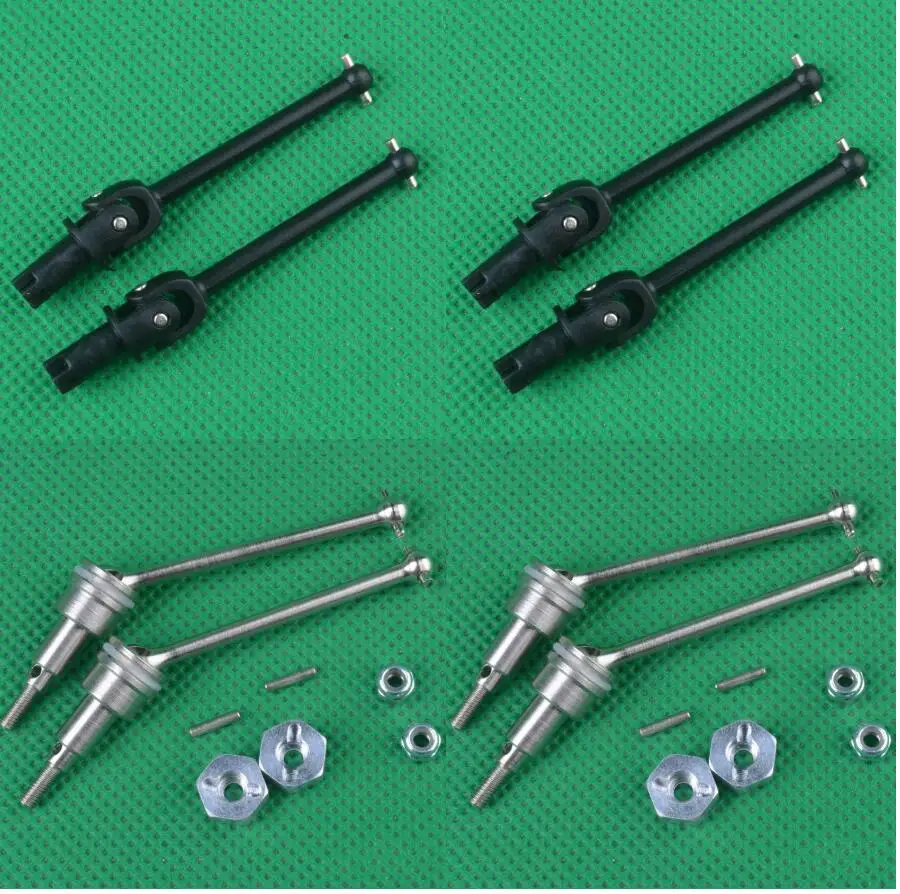 

HBX 18859 18858 18857 18856 1/18 RC Car Spare Parts Original plastic 18108 / Upgrade metal Dog bone drive shaft 18600