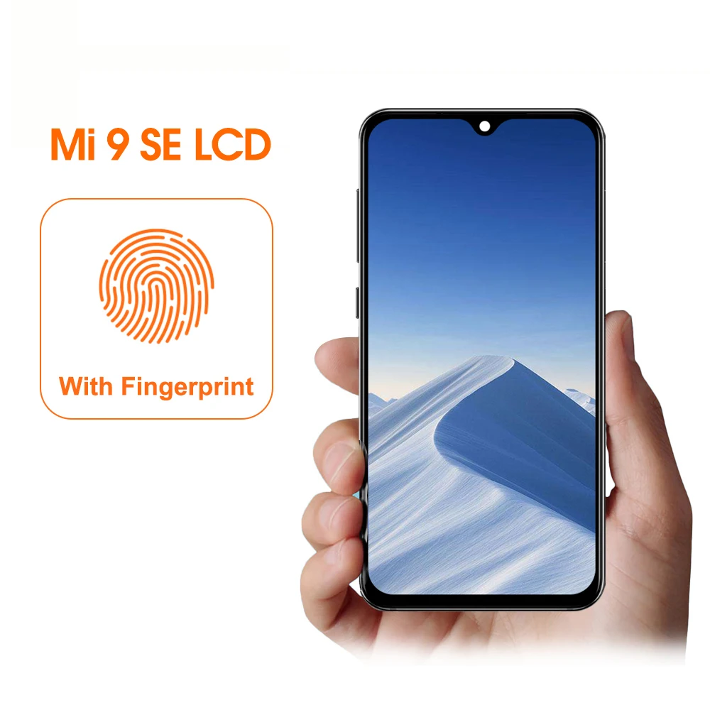Оригинальный ЖК-экран 5 97 дюйма для Xiaomi Mi 9 SE Замена ЖК-экрана со сканером