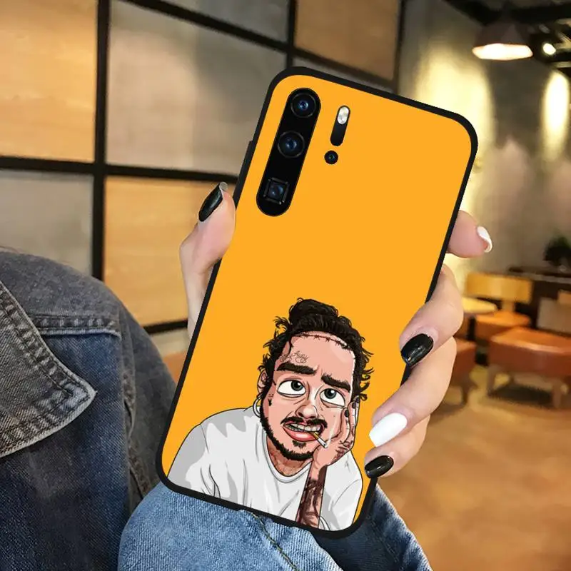 

post malone pop singer Phone Case Funda For Huawei P9 P10 P20 P30 Lite 2016 2017 2019 plus pro P smart