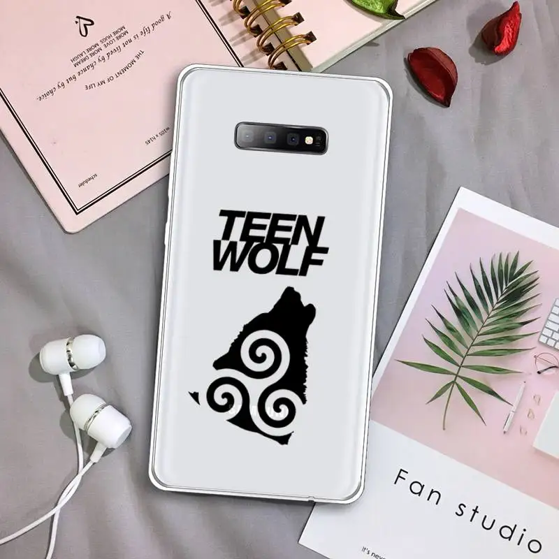 

Teen Wolf Derek Hale Stilinski 24 fundas Phone Case Transparent For Samsung Galaxy A 71 21s S note 8 9 10 plus 20 ultra