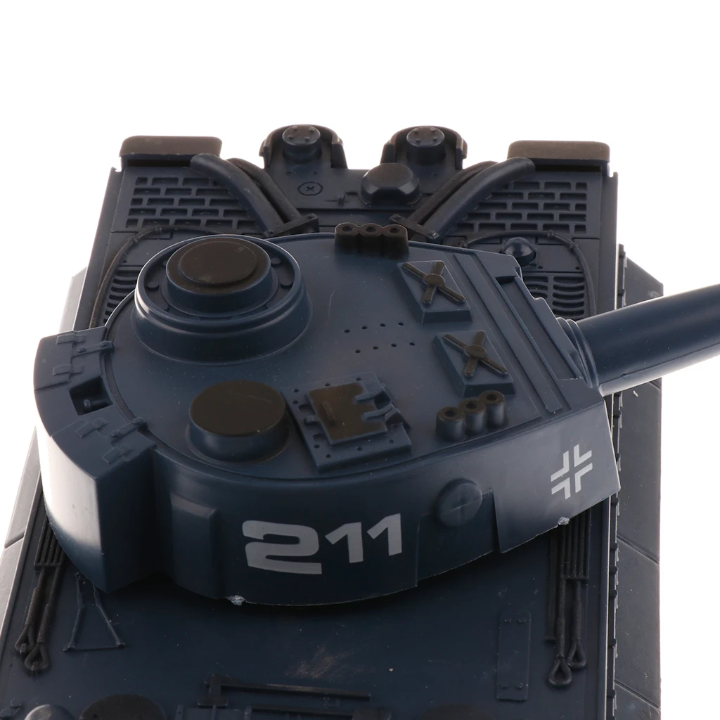 

1/32 German Tiger Battle Tank WWII Army Vehicle Model Toy - Navy Blue