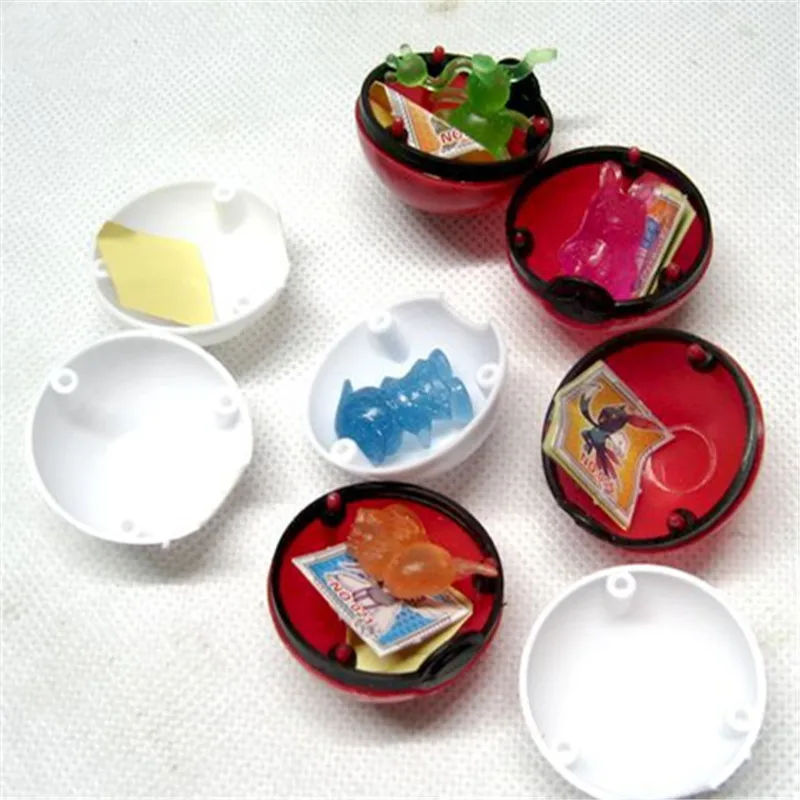 36 шт./кор. аниме игры Pokemon карманные мяч с одним питомец кристаллами спири и 2 шт.