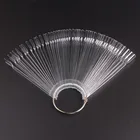 Ложные Типсы для ногтей, 50 шт., для демонстрации гель-лака, 50 шт., Ложные Типсы для ногтей, палитра лаков для ногтей, для практики ногтевого дизайна, цветные наклейки, дисплей