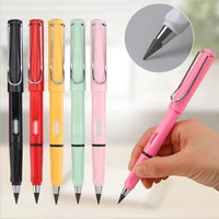 creative replaceable nib unlimited writing eternal pencil magic no ink pencil for art sketch painting supplies kawaii stationery