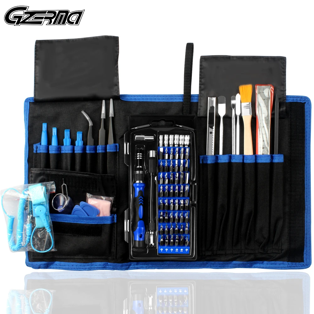 

GZERMA 80/115 in 1 Screwdriver Set Dismountable CR-V Phillips Slotted Torx Bits Precision Screwdriver Set Repair Hand Tools