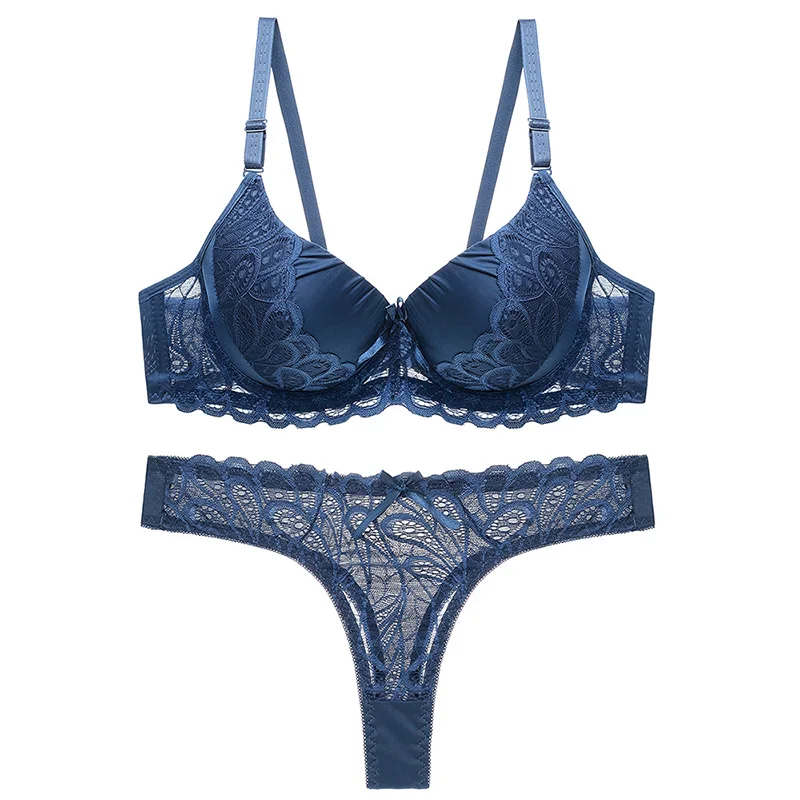 Комплект женского нижнего белья из бюстгальтера и трусиков 34-44 А - купить по