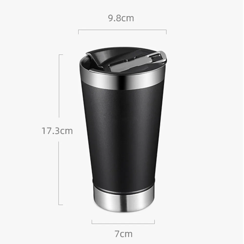 Пивные чашки Термокружка с открывалкой для бутылок Новые Креативные пивные из