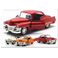 136 scale classic simulation retro vintage car toy pull back alloy model vehicle with light and sound collection for children