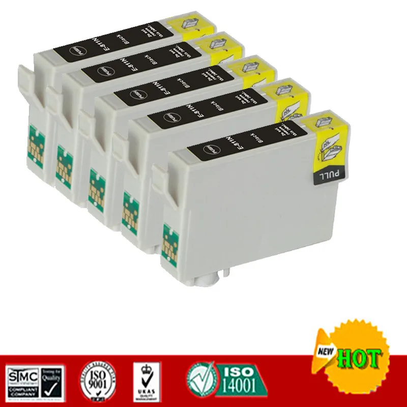 Совместимый чернильный картридж для Epson T0811N T0816N подходит Stylus Photo T50 R290 R295 R390 RX590 RX610