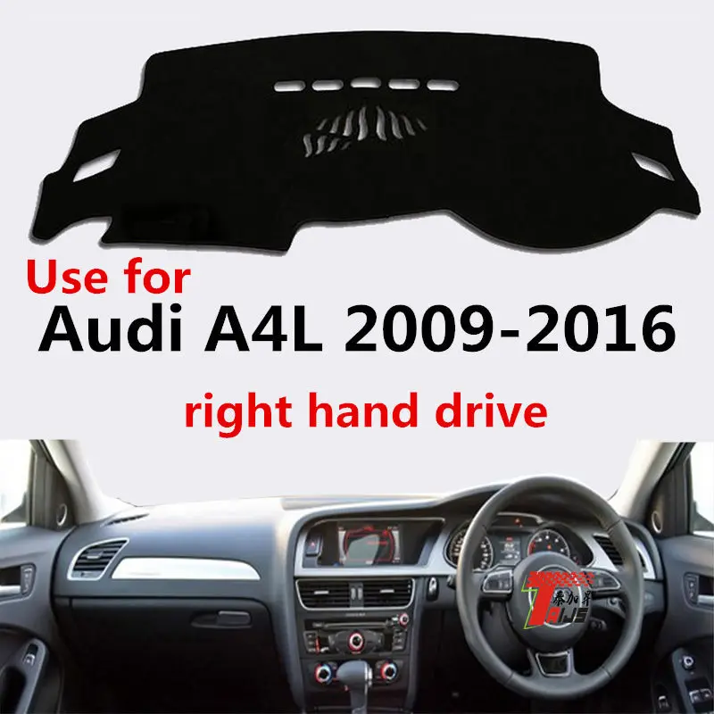 

Taijs Right Hand Drive High Polyester Fiber Anti-UV Car Dashboard Cover Dashmat for Audi A4L 2009 2010 2012 2013 2014 2015 2016
