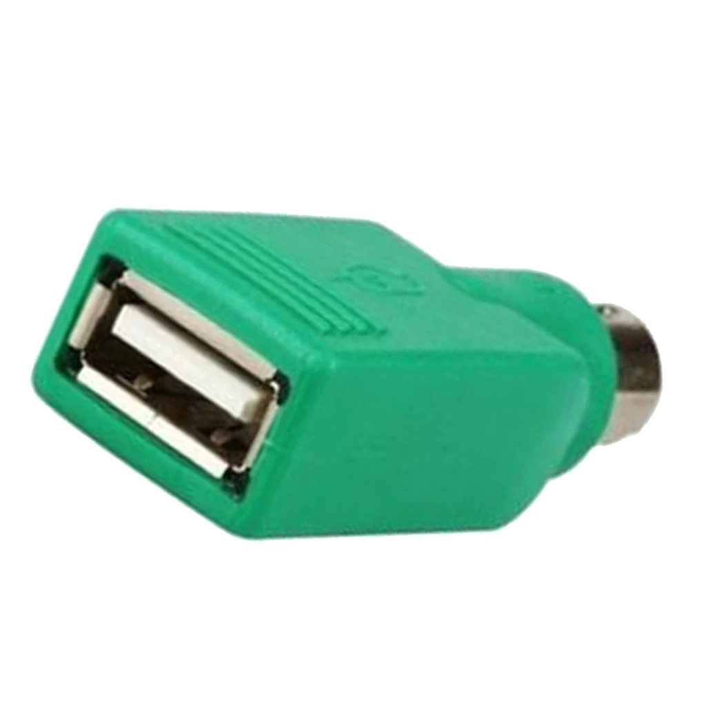 

USB Female to PS/2 Male Mouse Converter Connector Adapter Plug for Laptop