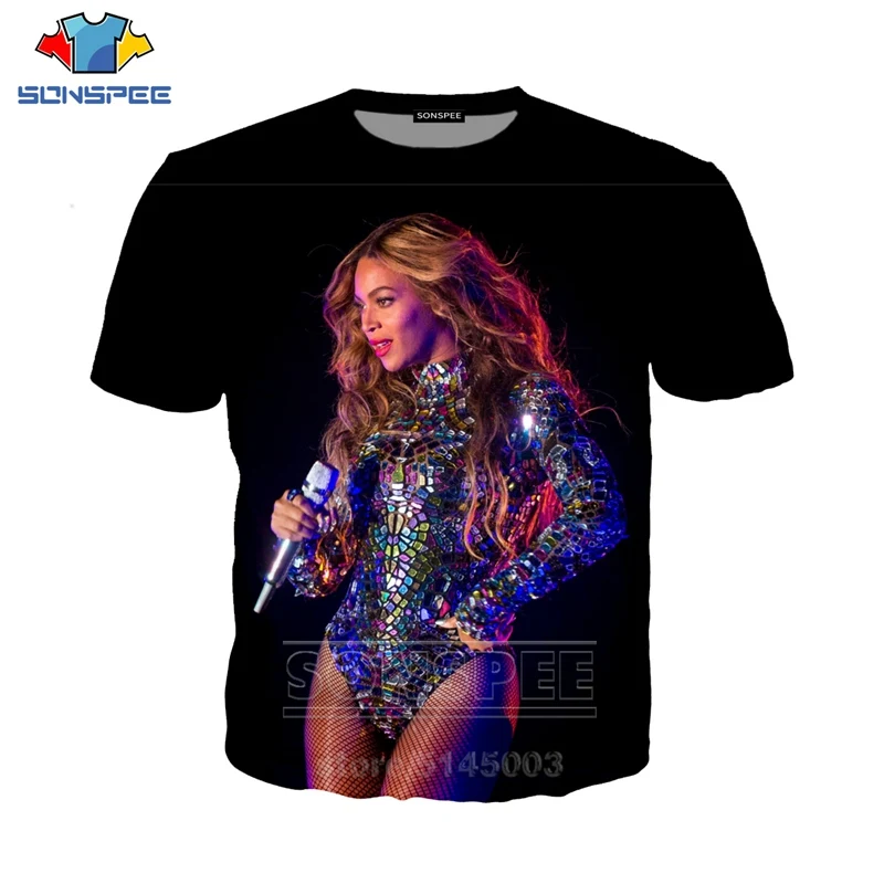 Мужская и женская футболка Beyonce летний сексуальный свитшот в стиле хип-хоп с
