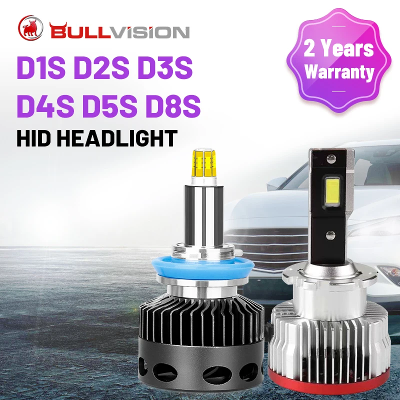 

BULLVISION D1S D2S D3S D4S D5S D8S HID фара 9005 лм LED H1 H7 9006 360 HB3 HB4 H11 6000 градусов CSP чип K ксеноновая лампа для автомобиля