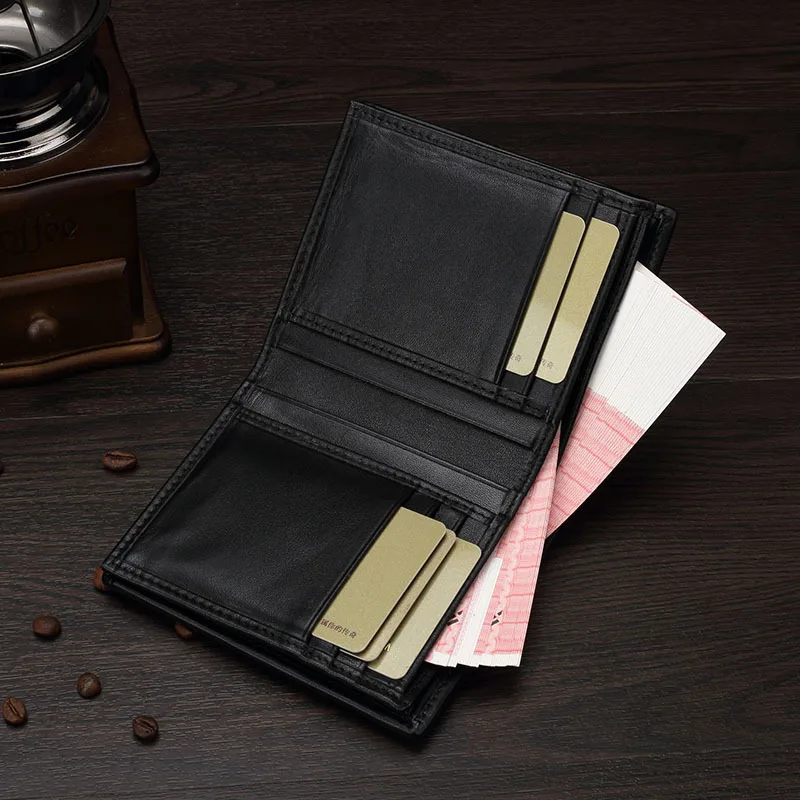 Маленький кошелек mccorco Настоящий мужской Кошелёк из кожи аллигатора человек