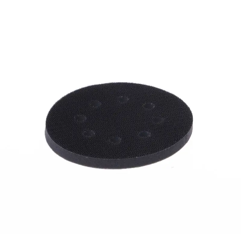 

5 Inches 8-Hole Soft Sponge Interface Pad for Sanding Pads Hook&Loop Sanding Discs for Uneven Surface Polishing Power Tools