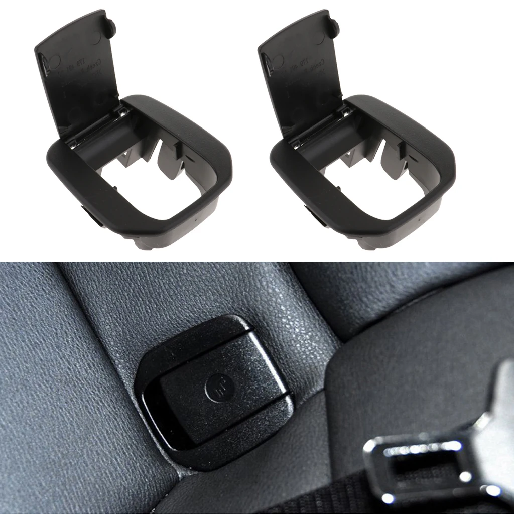 

2x Car Rear Child Seat Safety Isofix Cover Child Restraint for BMW Black