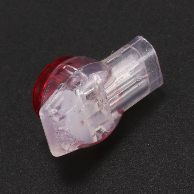 55 шт. гелевых соединителей 3-портовые соединители для проводов красный +