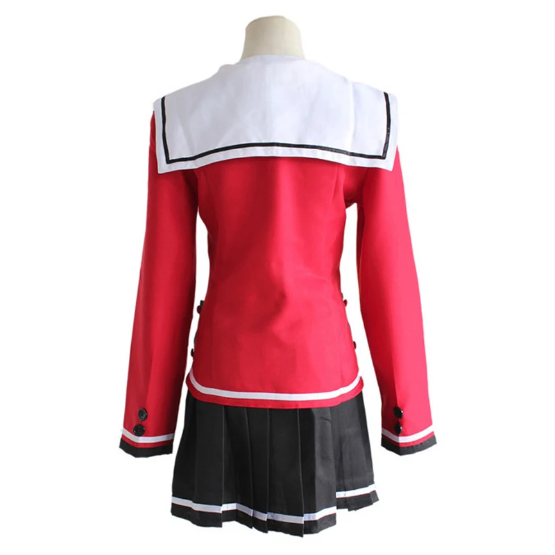 Японский аниме косплей Шарлотт Tomori Nao костюм полный комплект парик для взрослых