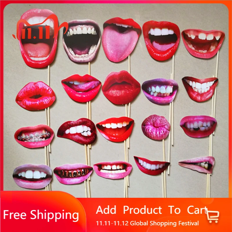 

20 шт., реквизит для Фотокабины «сделай сам»