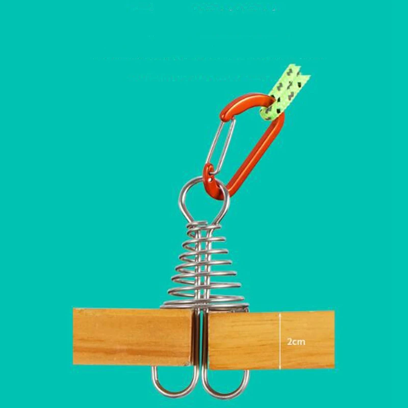 

5Pcs Octopus Rope Buckle Hiking Camping Tent Peg Deck Stake Floor Nail Equipment Tool Accessories