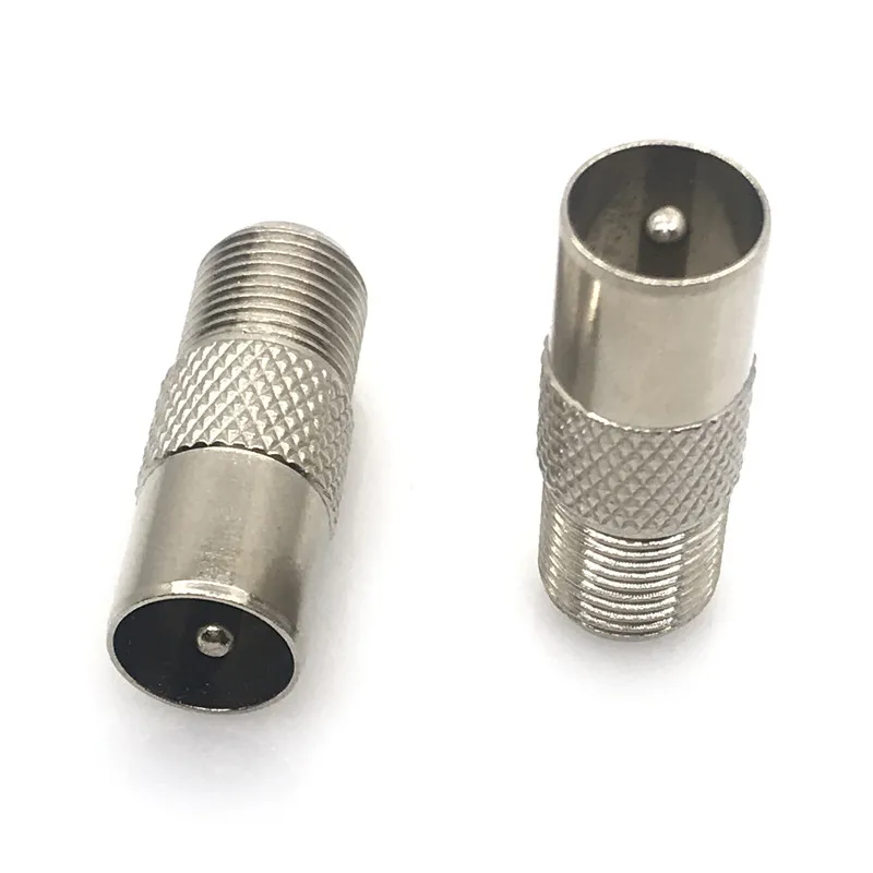 2 шт F штекер к 9 5 ТВ общая головка дюймовый RF революция мать рот нить поворот