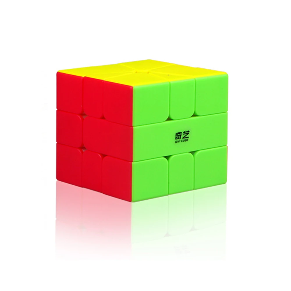 Кубики IQ QiYi QiFa SQ1 секторные 3x3 кубики скоростной кубик головоломка волшебные
