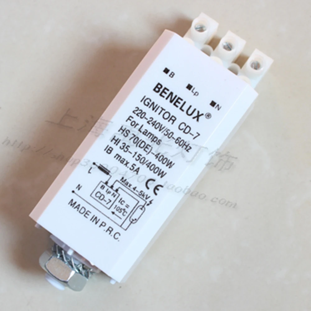 CD-7 электронный зажигатель для HID HPS ламп металлогалогенный светильник 70-400 Вт 220-240