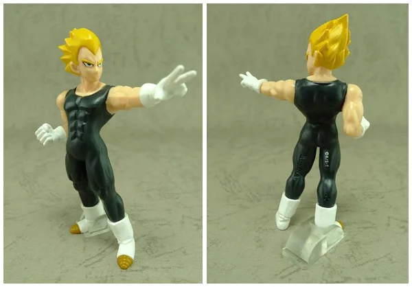 

BANDAI Dragon Ball Action Figure HG Gacha 1 Bomb Super Vegetajv New Rare Model Decoration Toy