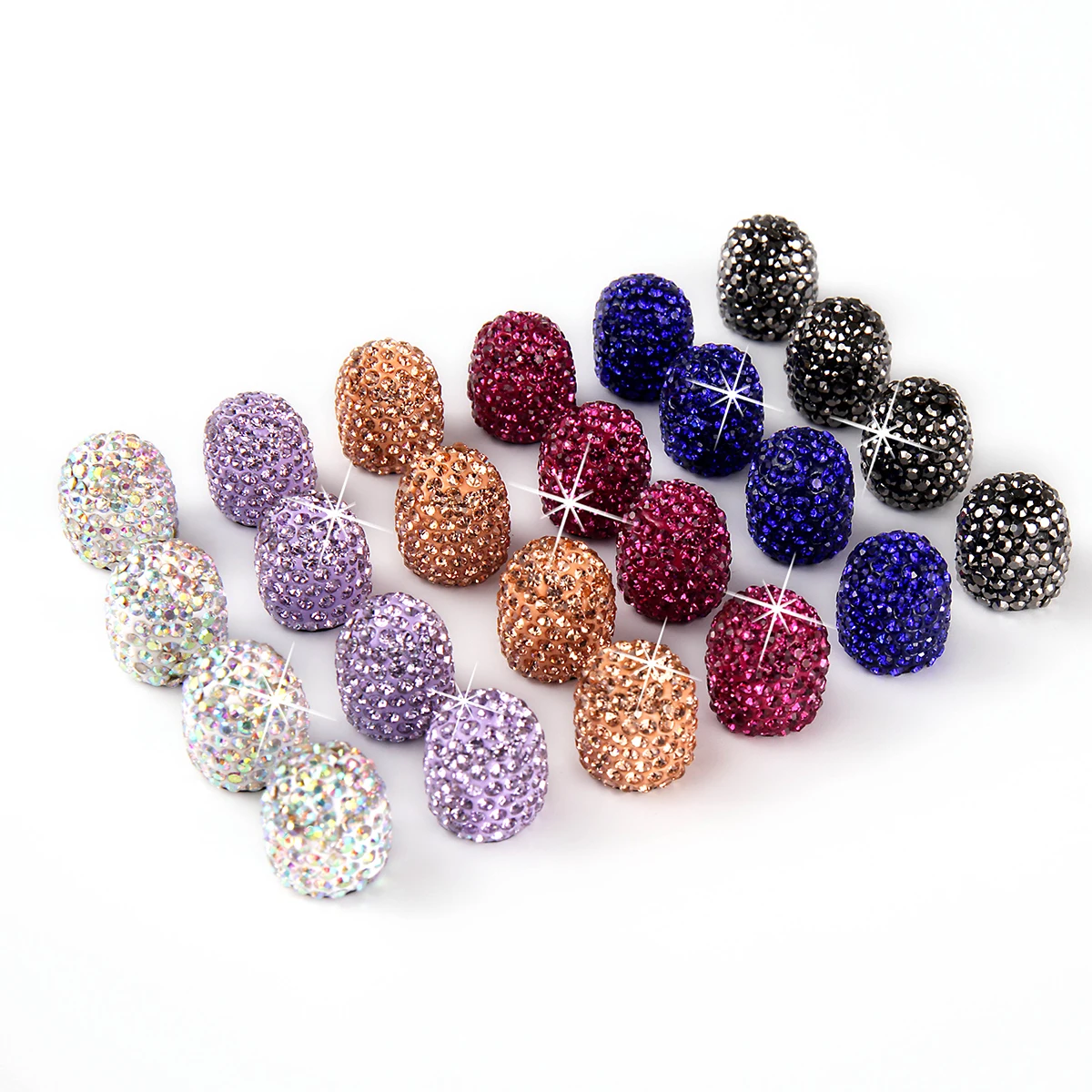 4 шт. ручной работы с украшением в виде кристаллов Стразы Универсальный