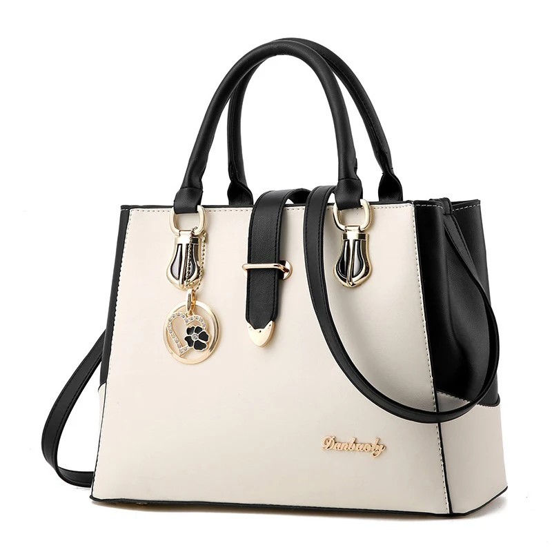 

Handbags for Women 2021 Designer Luxury PU Leather Shoulder Bags Female Top-Handle Tote Crossbody Messenger Bag