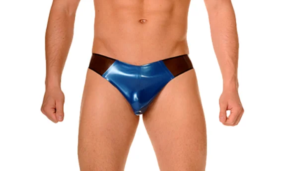 Смешанные цвета Трусы-шорты из латексной резины унисекс плотные размер 0 4 мм для