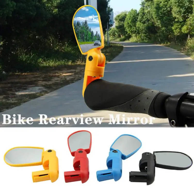 

Universal Bicycle Rearview Mirrors Adjustable Rotate Wide-Angle Cycling Rear View Mirror For MTB Road Bike Handlebar Mirrors