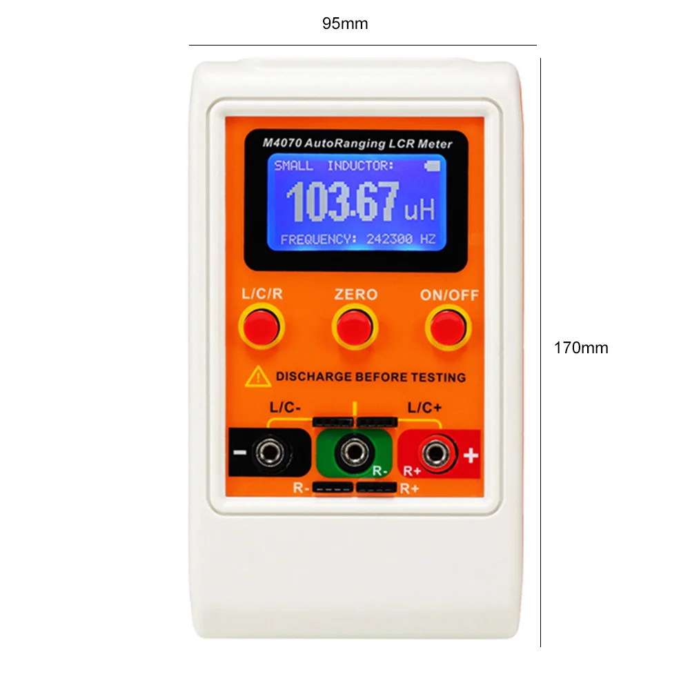 Отель JINGYAN M4070 измеритель иммитанса автонастройка 1% точность 5 цифр Дисплей