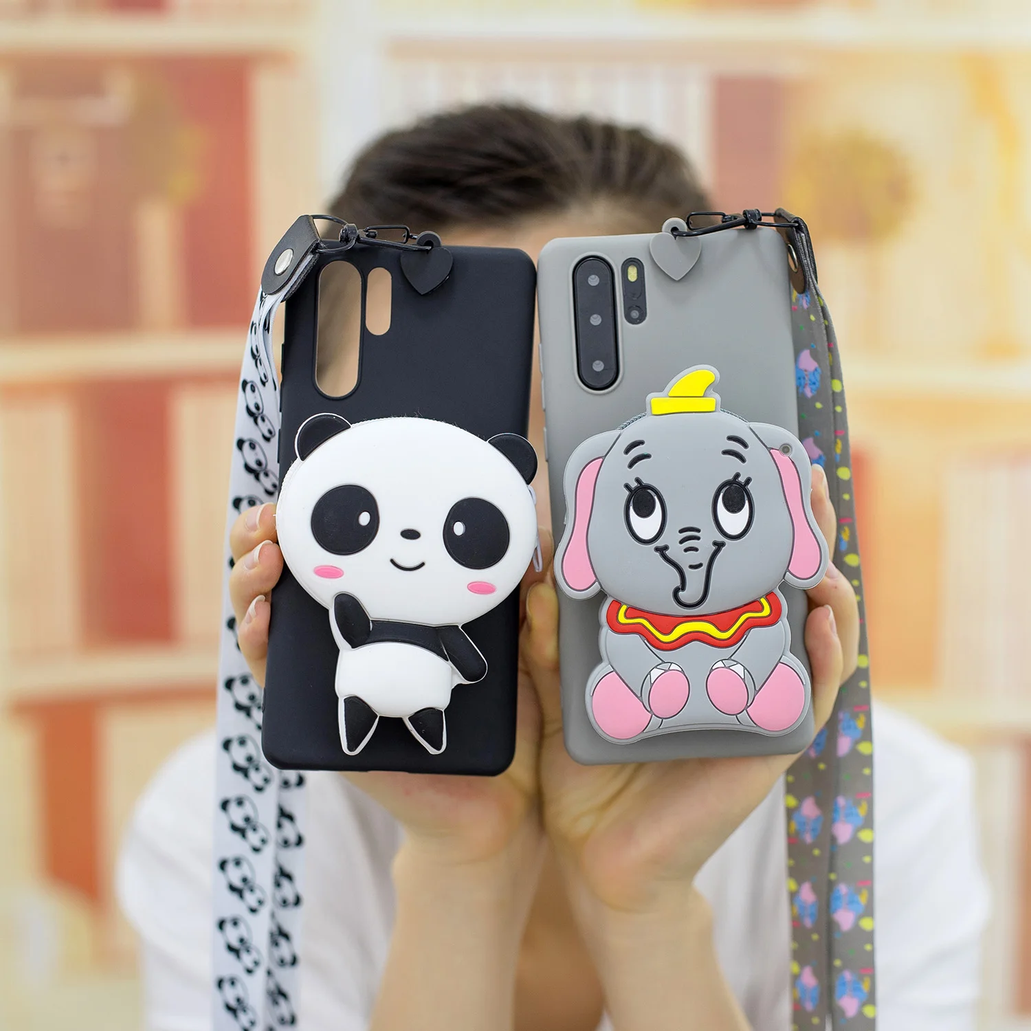 Силиконовый чехол на молнии с 3d-рисунком для iphone X XR XS 11 pro MAX 7 8 6S plus samsung S8 S9 S10 Plus Note 9