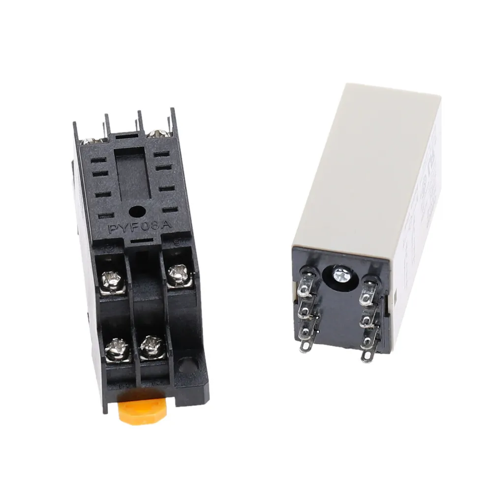 1 шт. реле времени задержки постоянный ток 12 В 24 В/переменный 110 220 0 - 3 минуты с