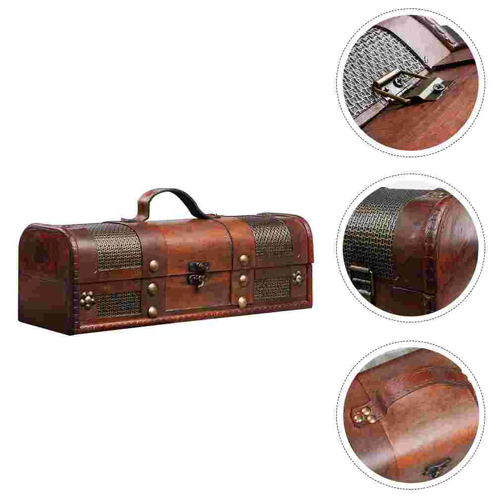 

1 шт., деревянная декоративная коробка для хранения