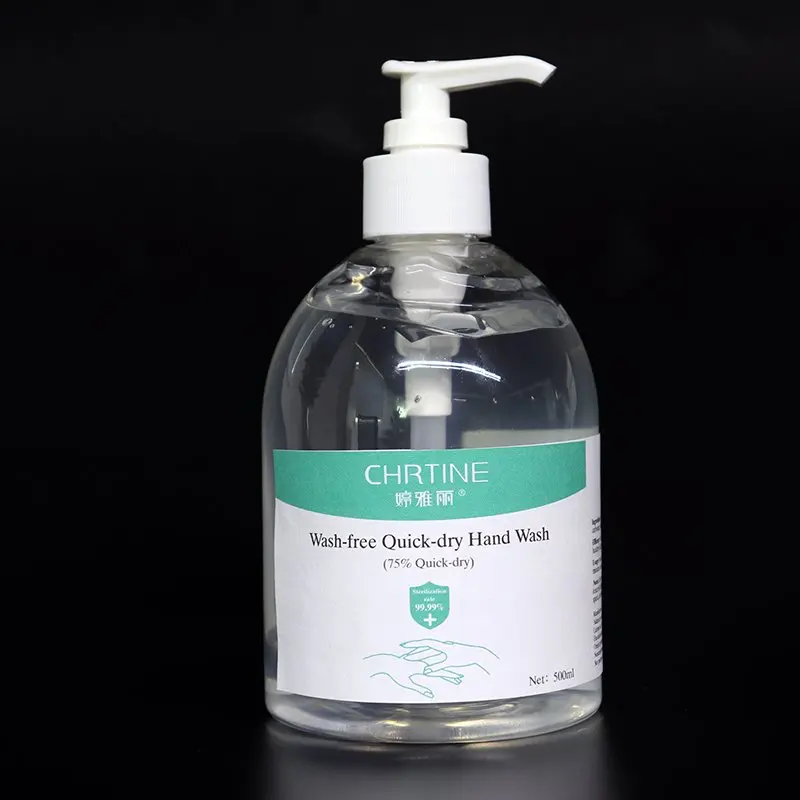 Быстросохнущий гель для мытья рук 500 мл бактериостатический спиртовой