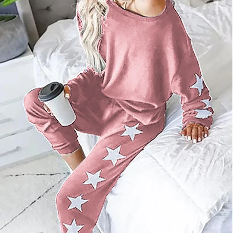 Lybofly повседневные Костюмы женские комбинезоны размера плюс свободные розовые