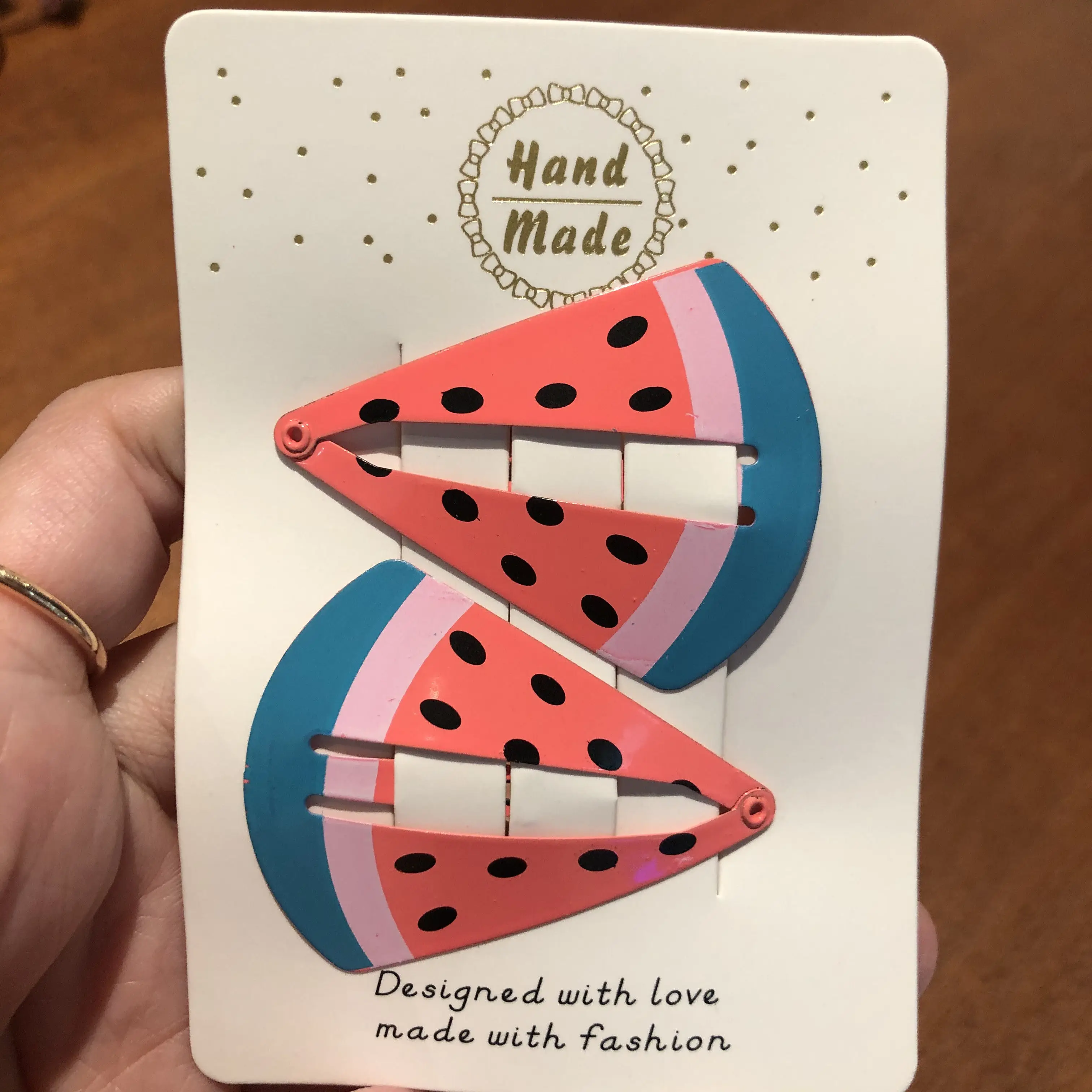 2 шт./компл. клубника заколки для волос Радуга Заколка фрукт животное рисунок