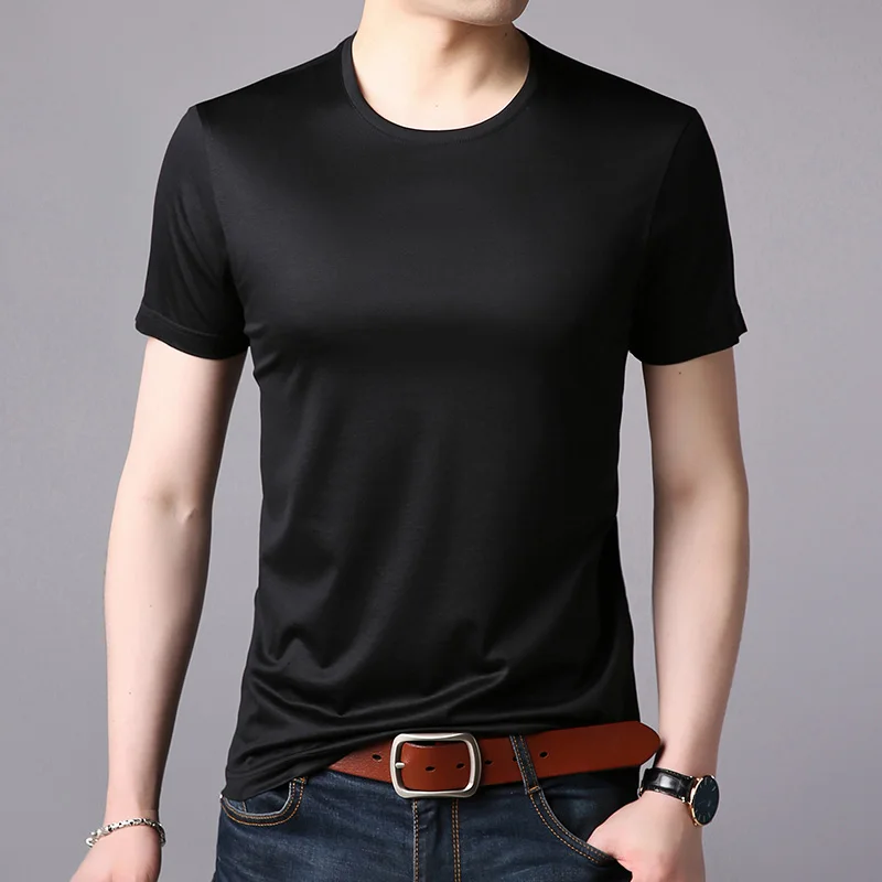 

Новинка 2021, летние топы, футболки, мужская футболка с коротким рукавом и круглым вырезом jke1436