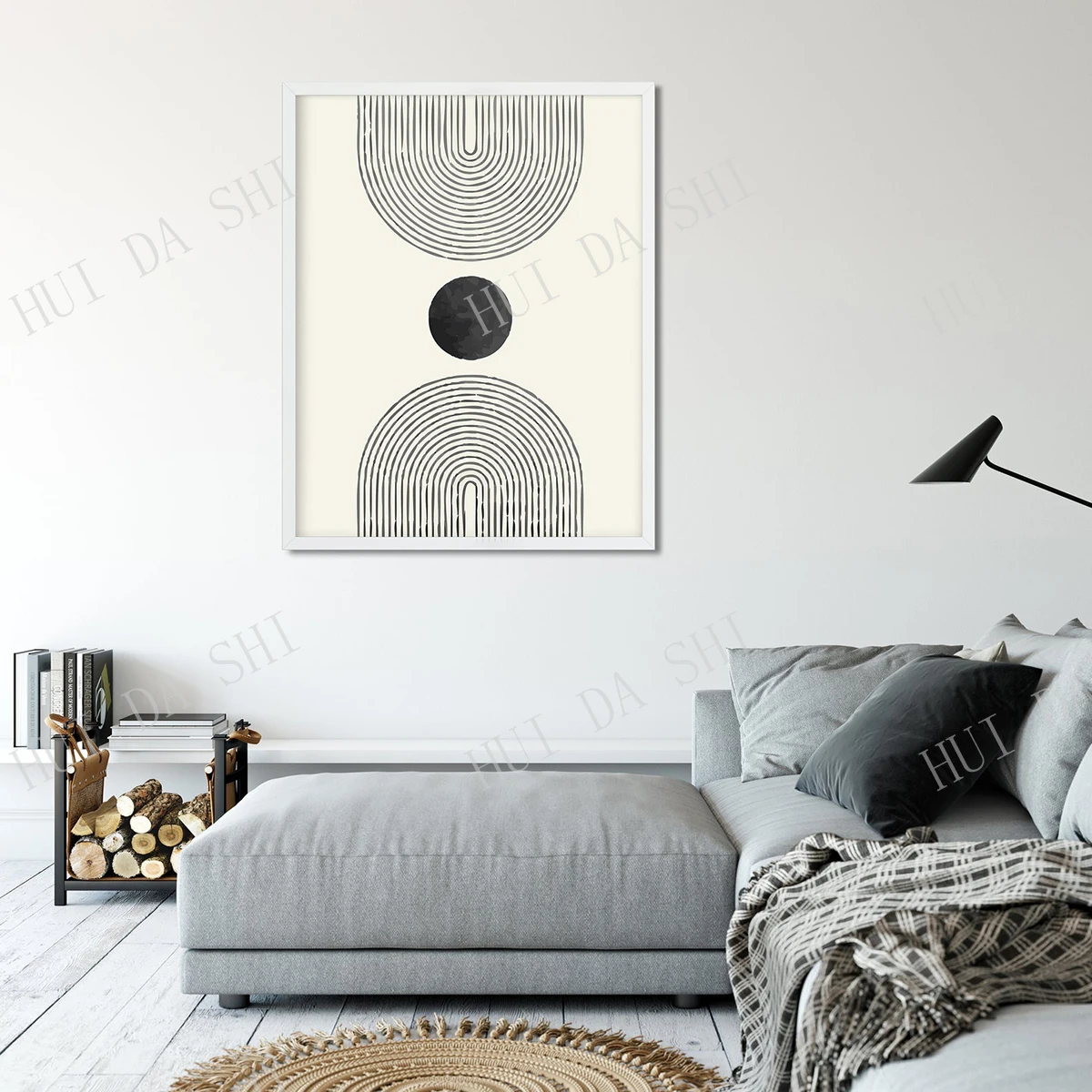 

Mid-Century Art Minimalist Line Art Arches Wall Art Poster Line Drawing Print Boho Art Modern Art Mid-Century Wall Art