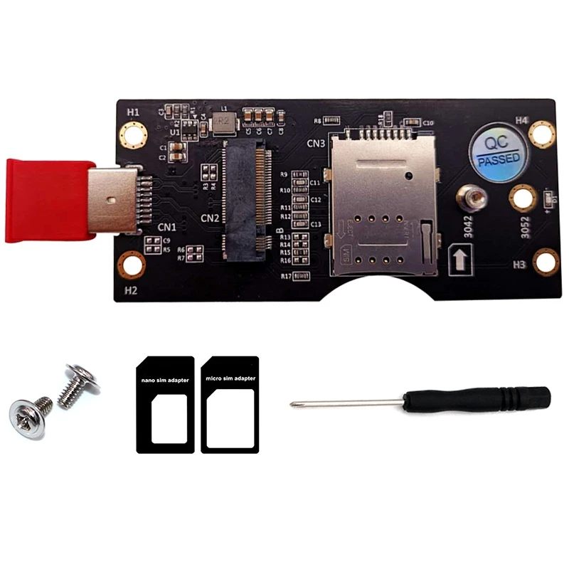 NGFF M.2 Key B to USB 3.0 Adapter Riser Card with SIM 8Pin Slot Support 3G/4G/5G Module for Desktop PC | Компьютеры и офис