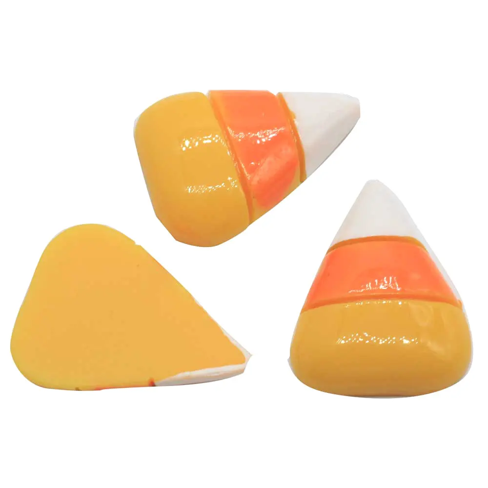 50/100 шт. Хэллоуин вечерние конфеты кукурузы Смола Кабошоны с плоской задней