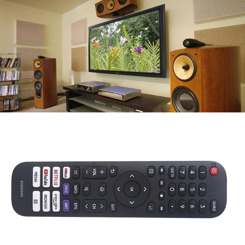 Remote Control EN2N30H for Hisense Household Smart TV Remote Controller Compatible with 55A6030GMV 55A6050GMV